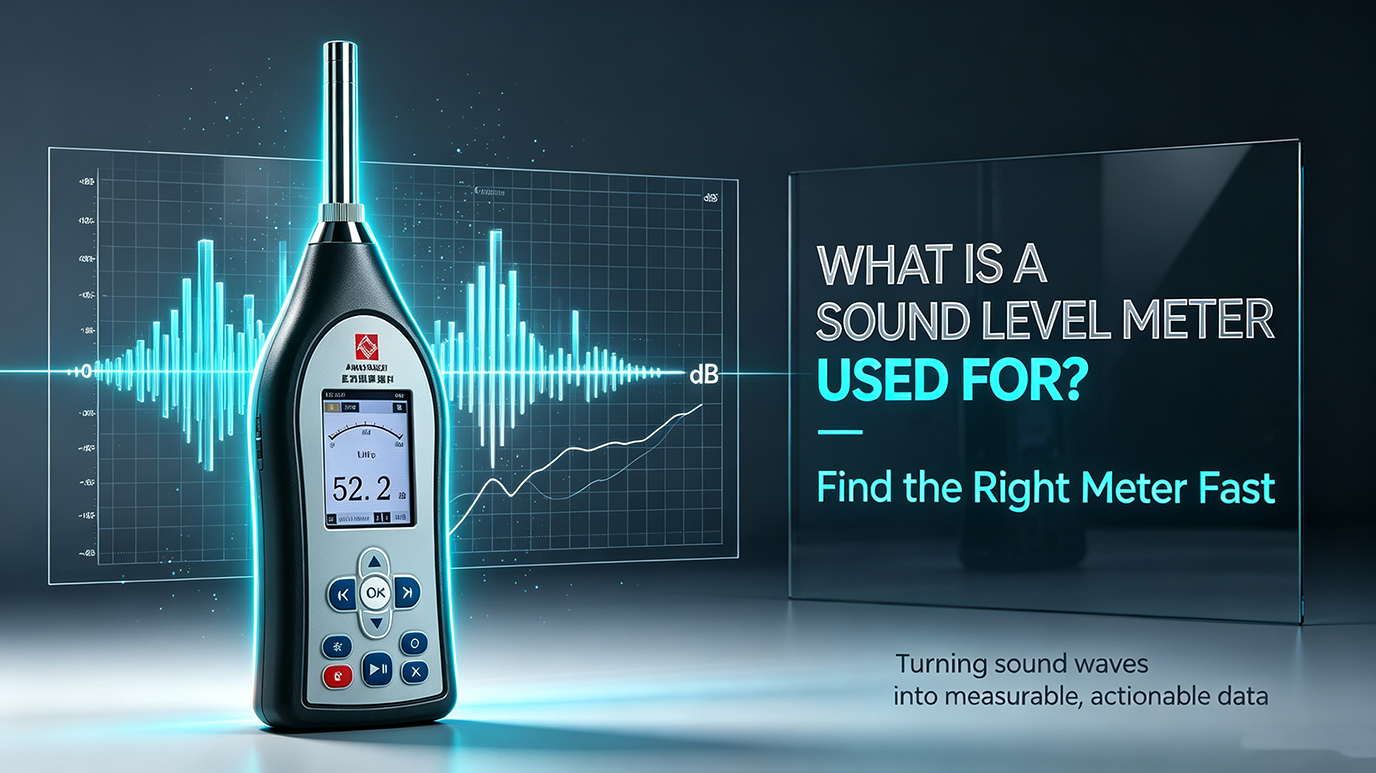 What Is a Sound Level Meter Used For? Find the Right Meter Fast
