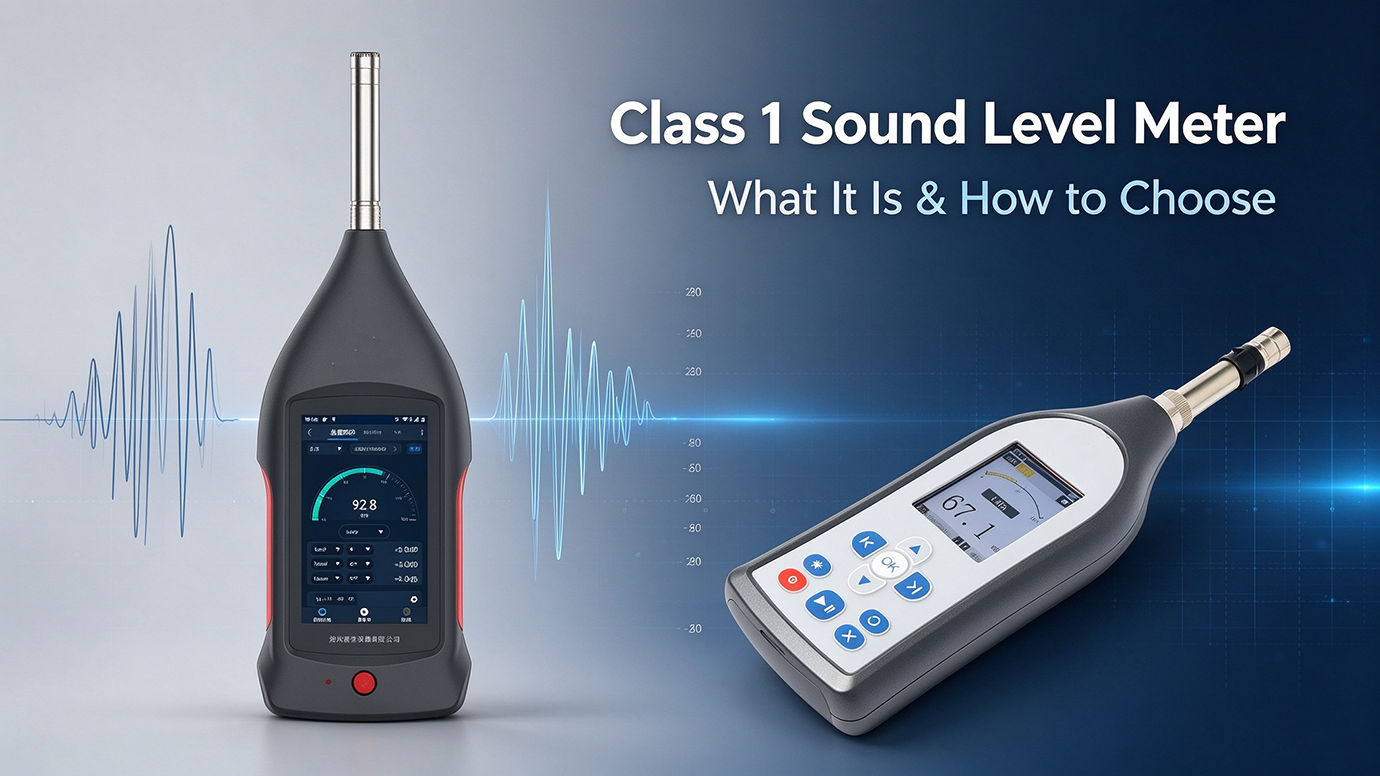 Class 1 Sound Level Meter: What It Is & How to Choose