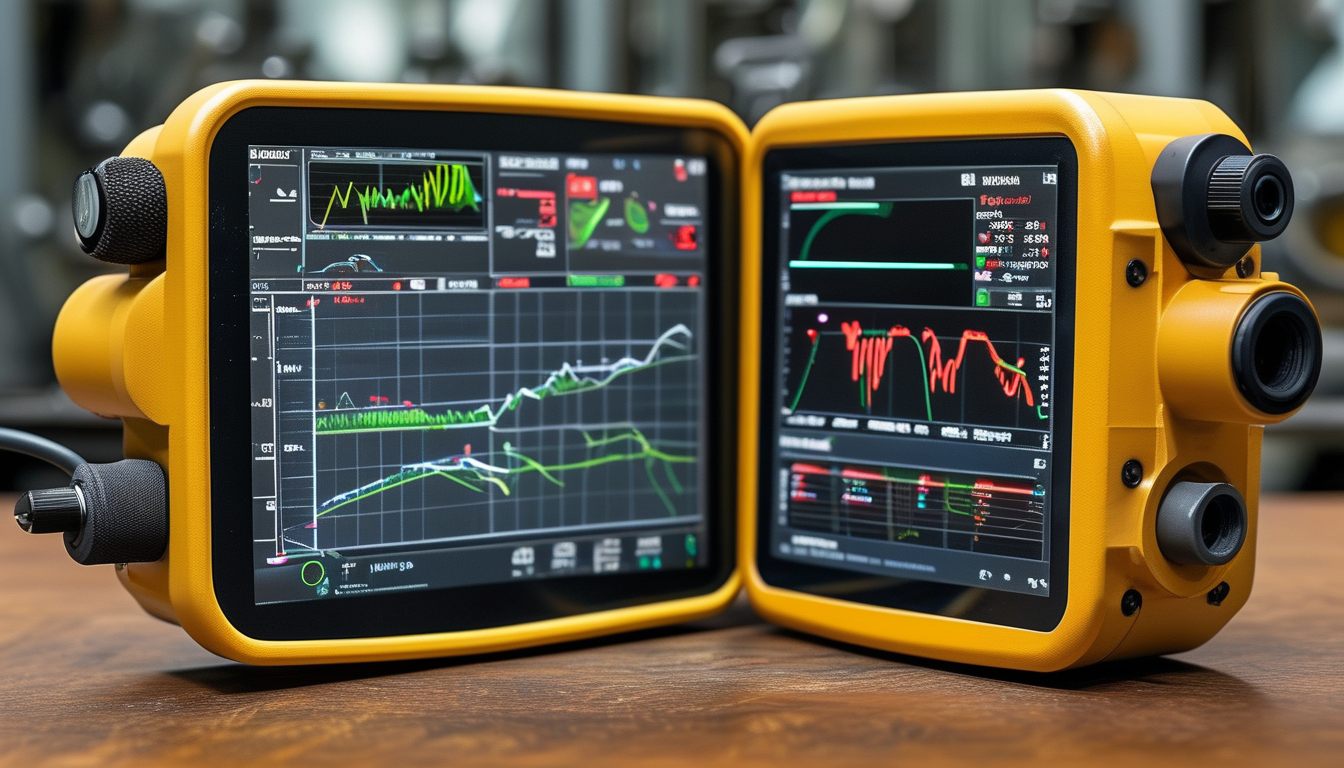Vibration Measurement Meter For Machinery Condition Monitoring And Predictive Maintenance