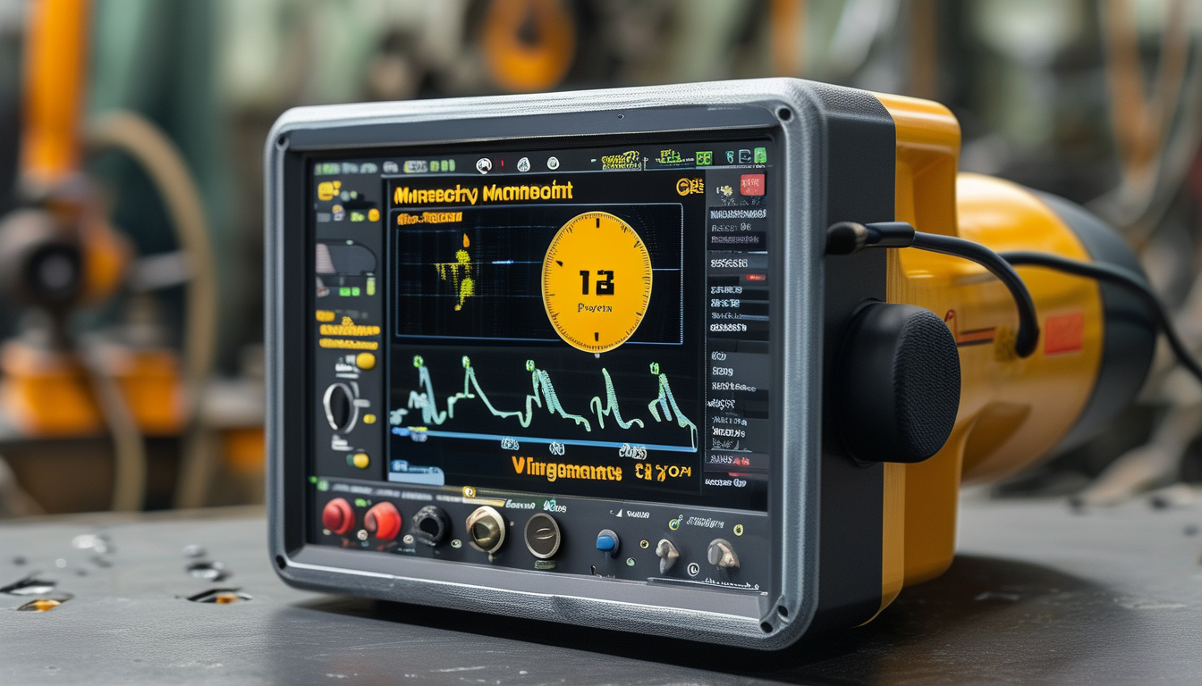 Vibration Measuring Device For Machinery Condition Monitoring And Predictive Maintenance