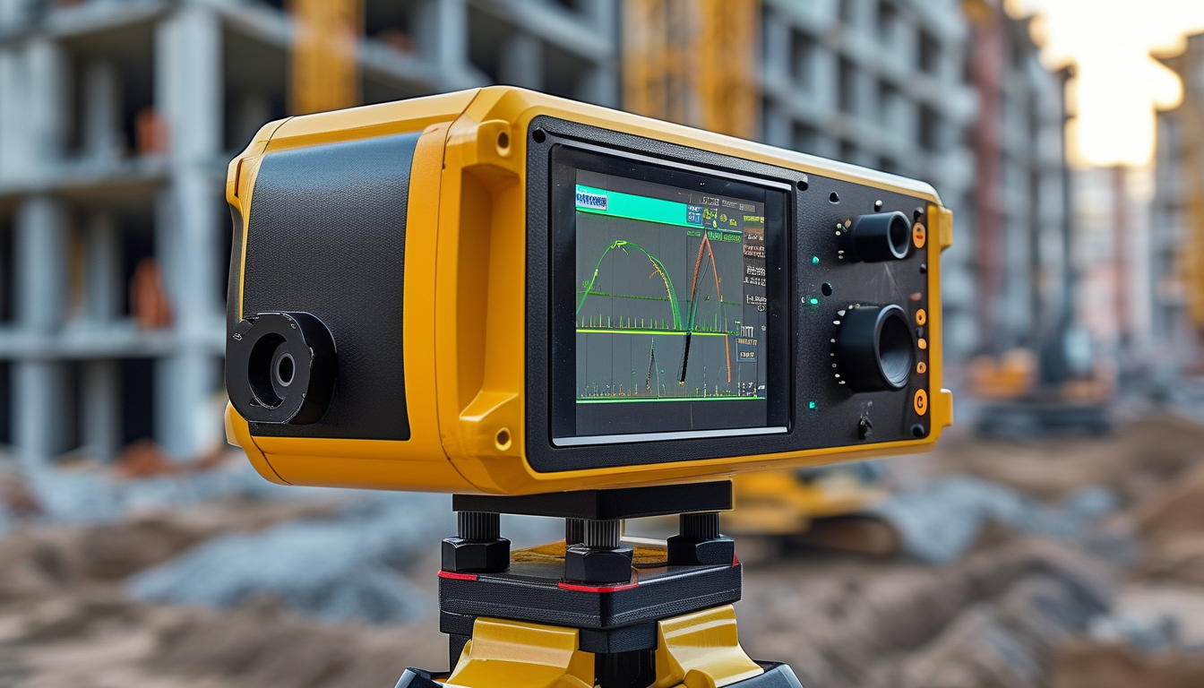 Vibration Measurement Device For Construction Site Environmental Noise And Vibration Assessment