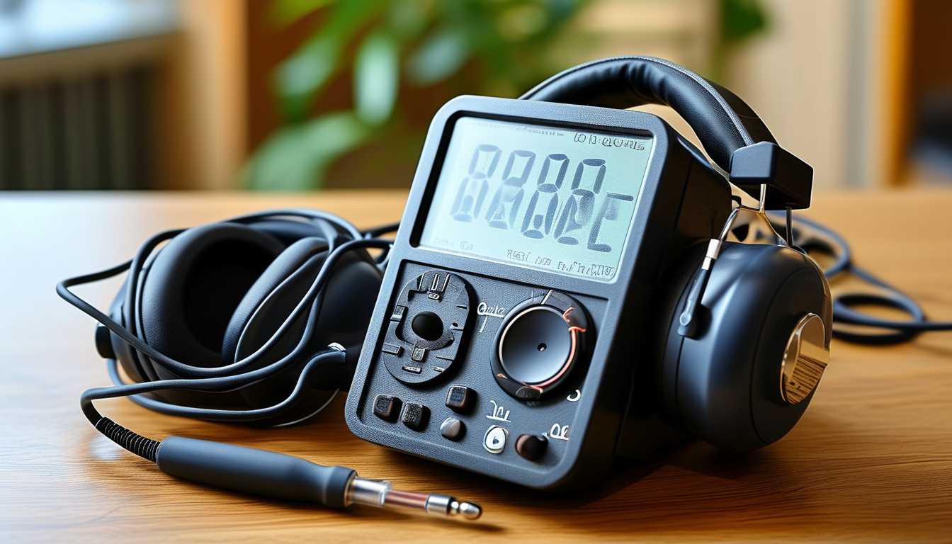 Noise Meter Tool For Audiometer Calibration And Hearing Clinic Diagnostic Testing