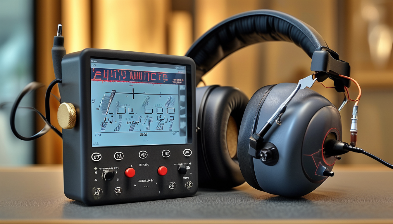 Vibration Measuring Device For Audiometer Calibration And Hearing Clinic Diagnostic Testing