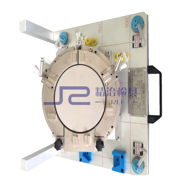 Checking fixture automotive oil filler inspection tool checks oil port sealing