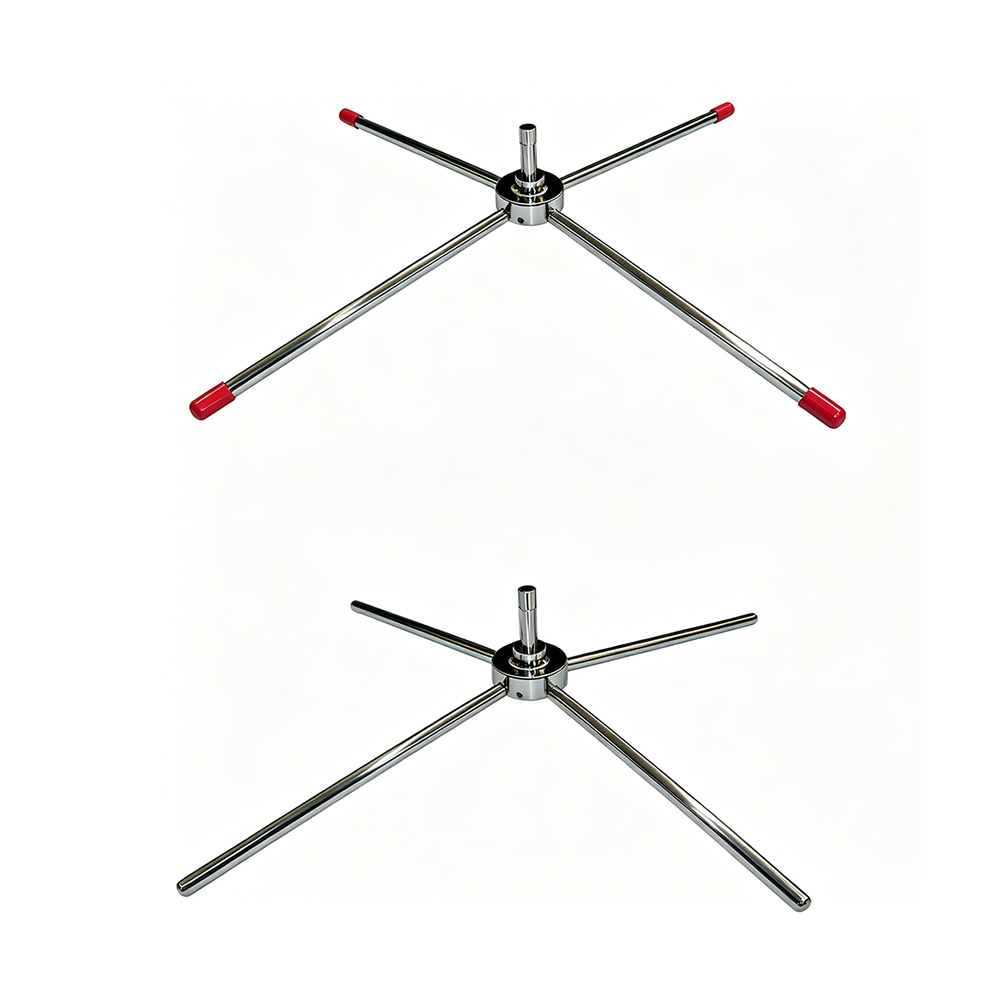 Chrome plating cross base-with rotor