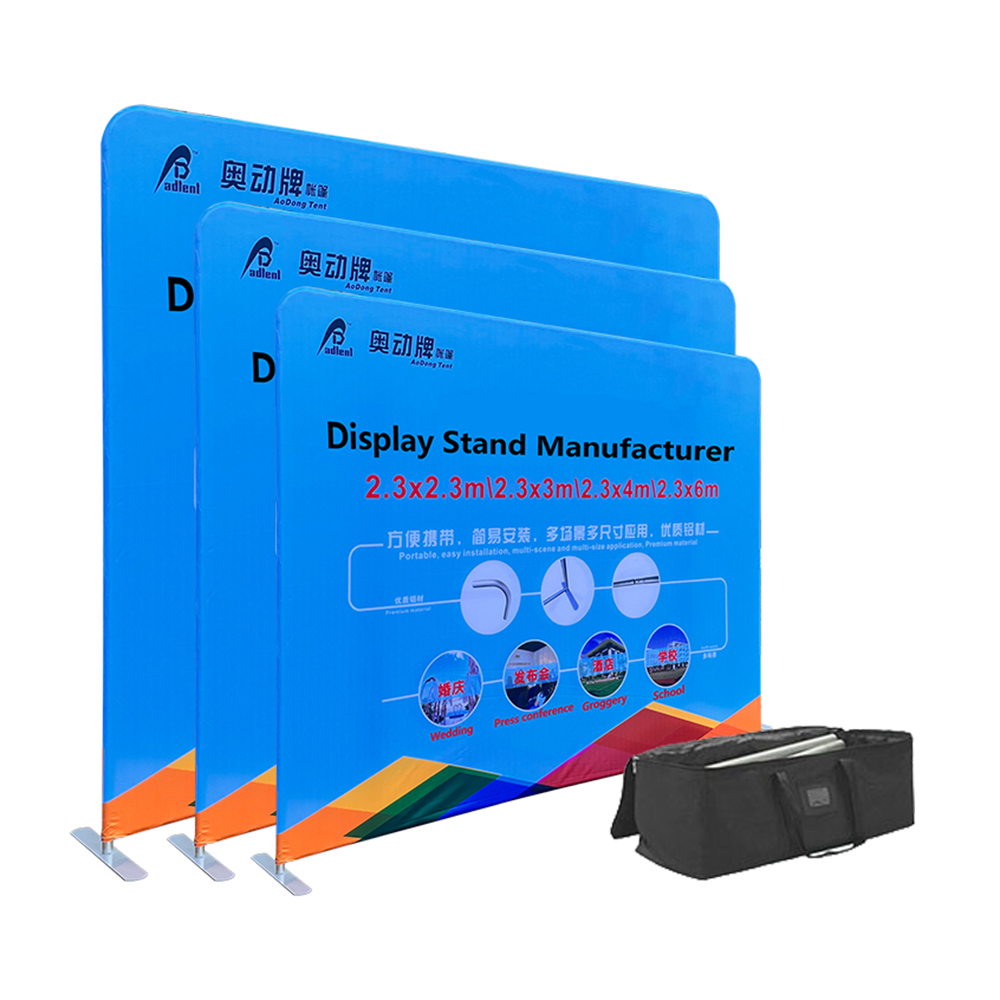 Custom FabPop Tension Fabric Display Stand