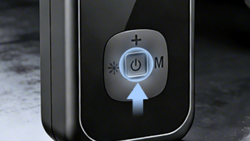 Turn on inflator
