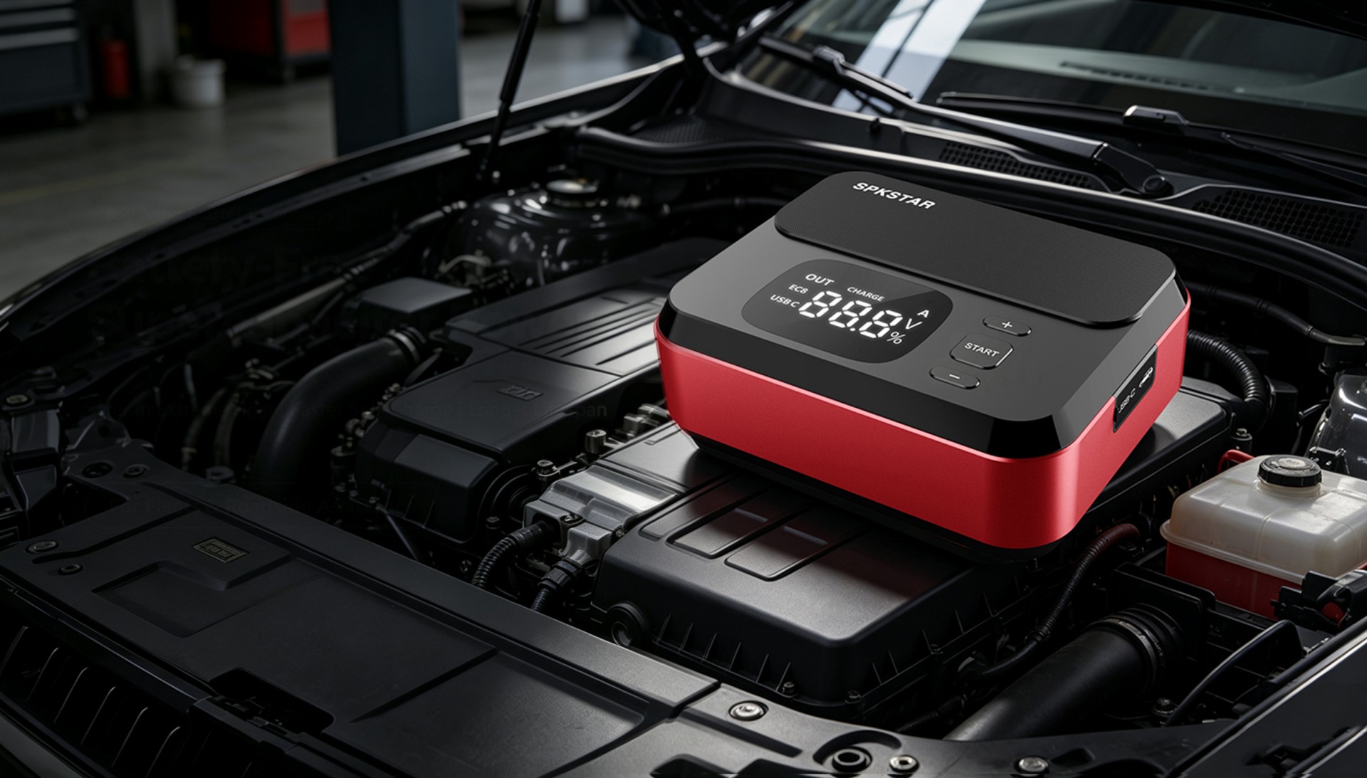 Battery-Free Supercapacitor Jump Starter