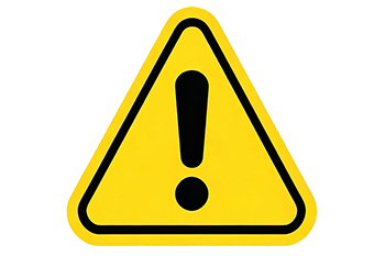 Warning logo