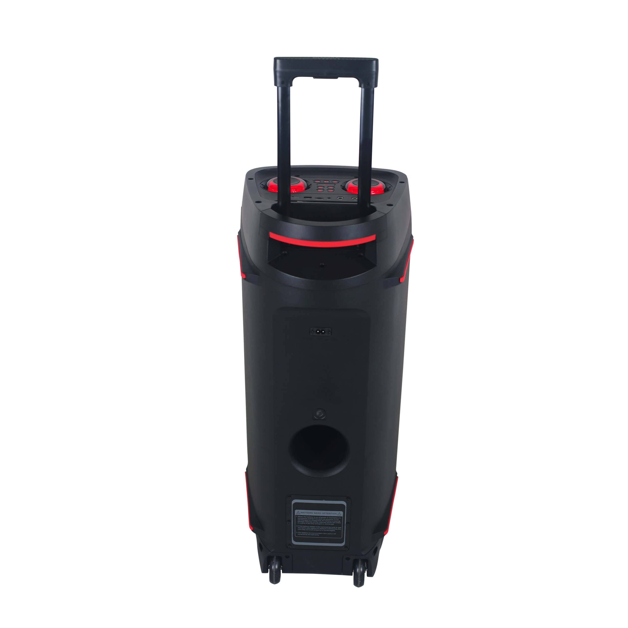 Hot Sale Mid Bass Speaker Loud Speaker Outdoor Portable Karaoke Speaker With Wireless