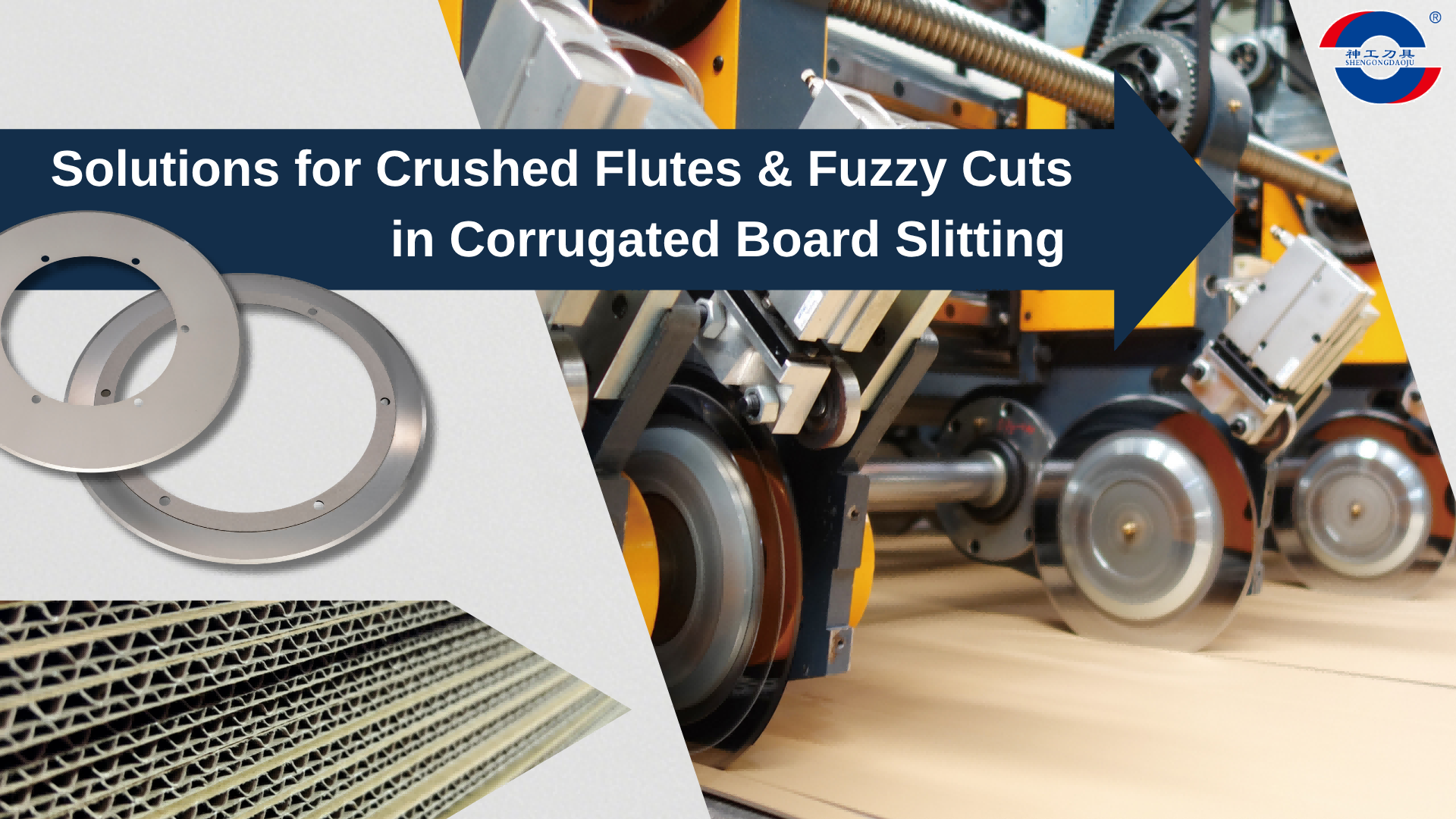 Solutions for Crushed Flutes & Fuzzy Cuts in Corrugated Board Slitting
