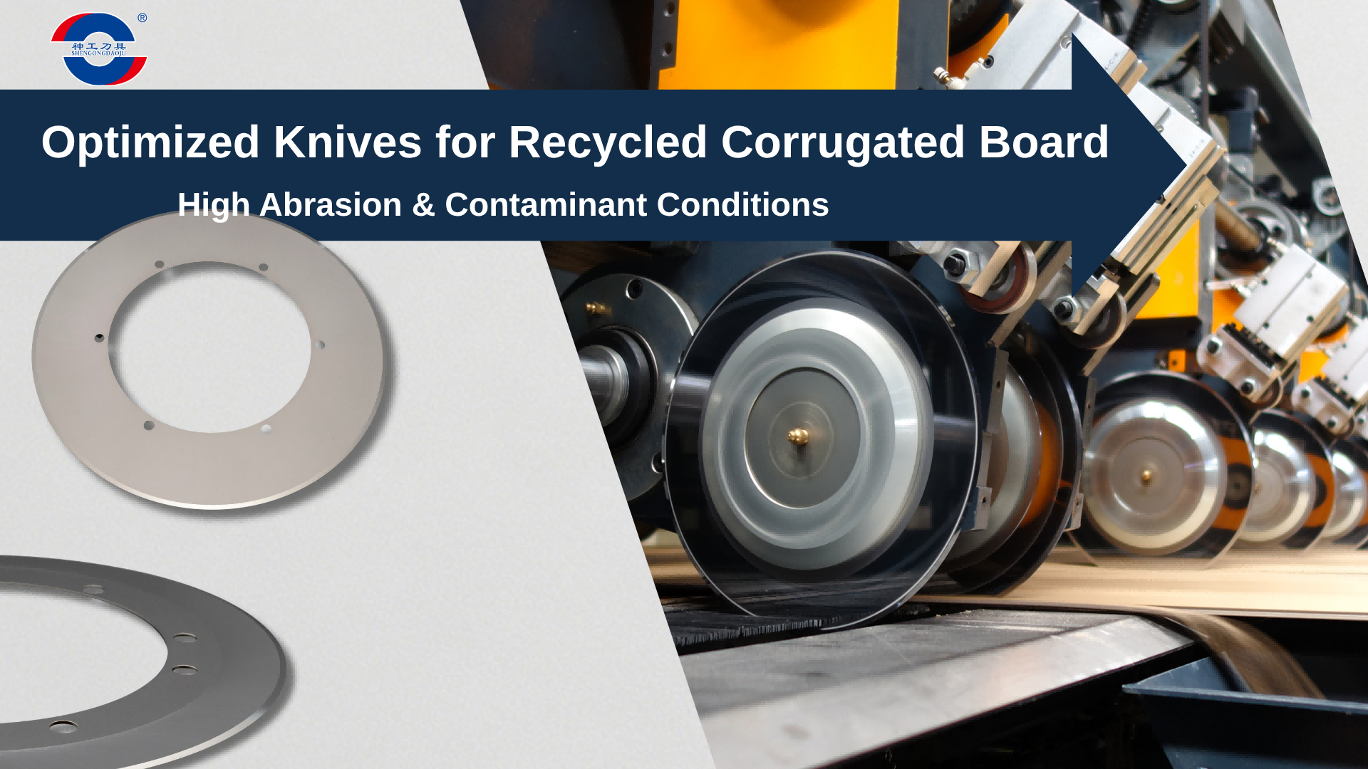 Optimized Knives for Recycled Corrugated Board: High Abrasion & Contaminant Conditions