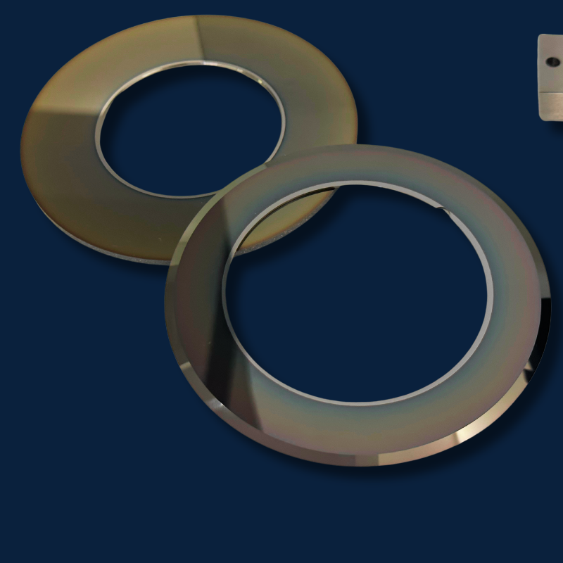 ETaC-3 Coated Tungsten Carbide Slitting Knife | High Precision, Burr-Free Cutting for Li-ion Battery Electrode Slitting