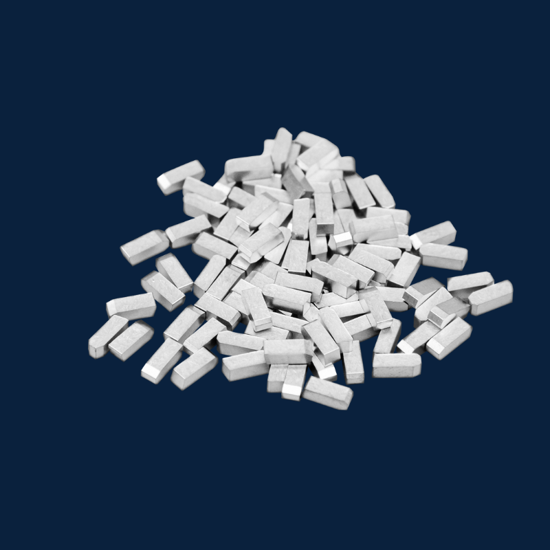 High Precision Cermet Saw Tips | Heat Resistant and High Hardness for Circular Metal Saw Cutting