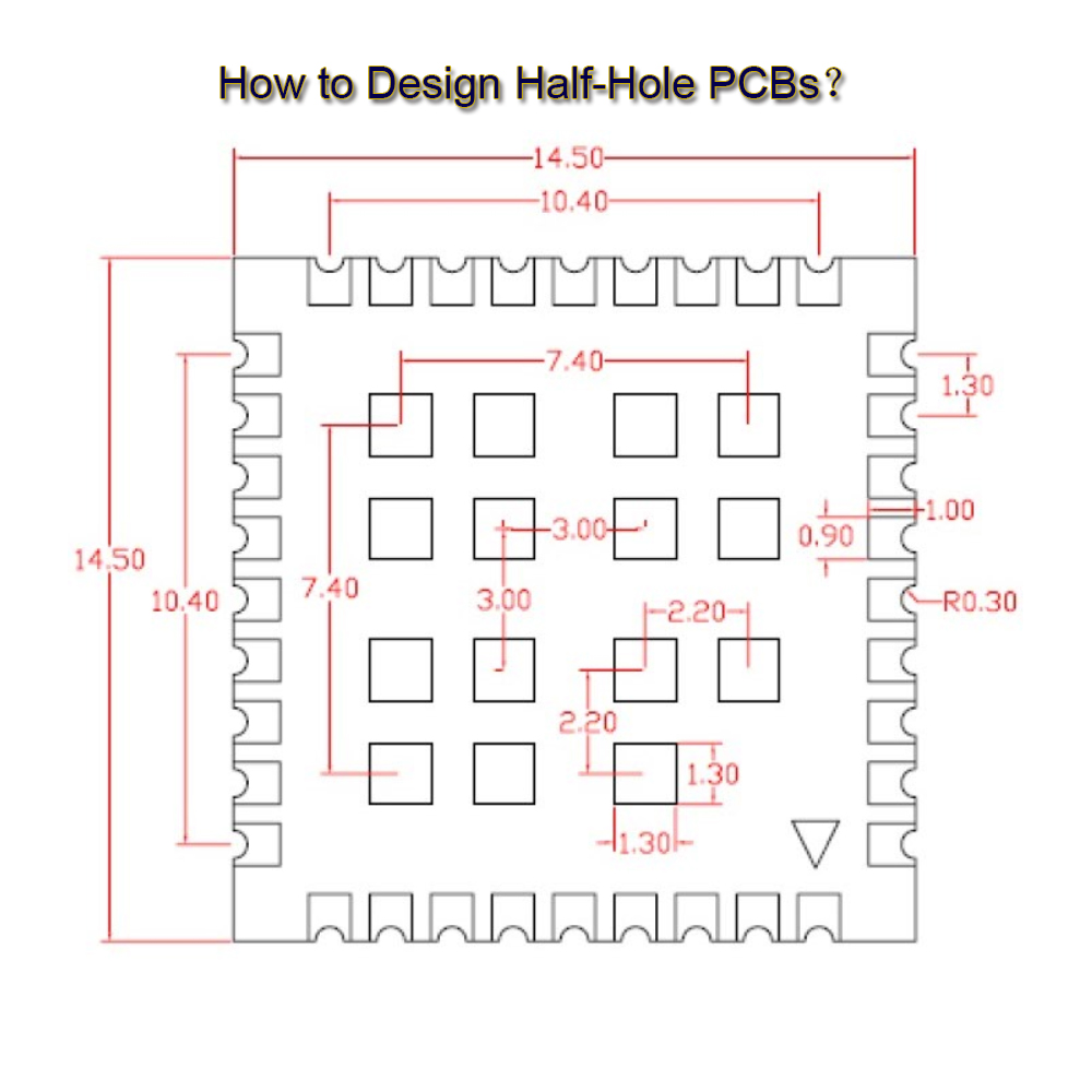 Cách thiết kế mạch in nửa lỗ (Half-Hole PCBsrx5)