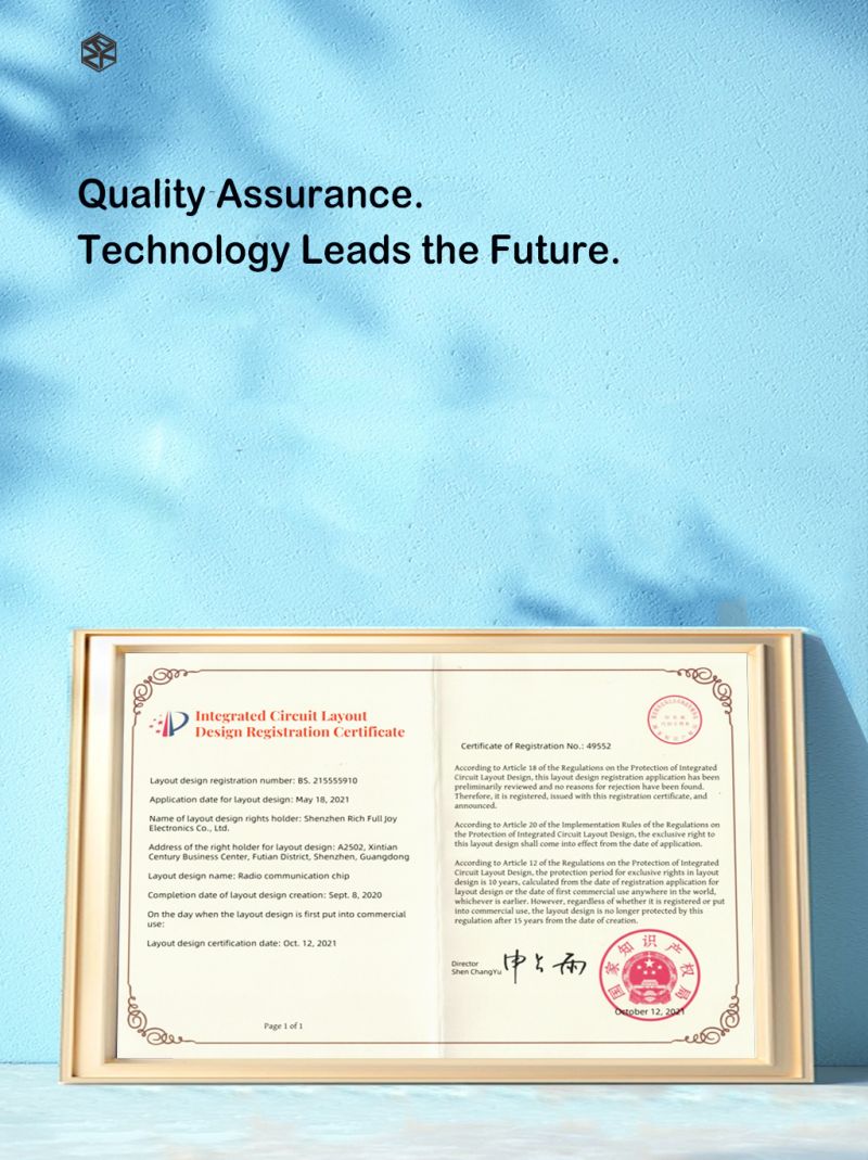 Certifikata e Regjistrimit të Projektimit të Paraqitjes së Qarkut të Integruar