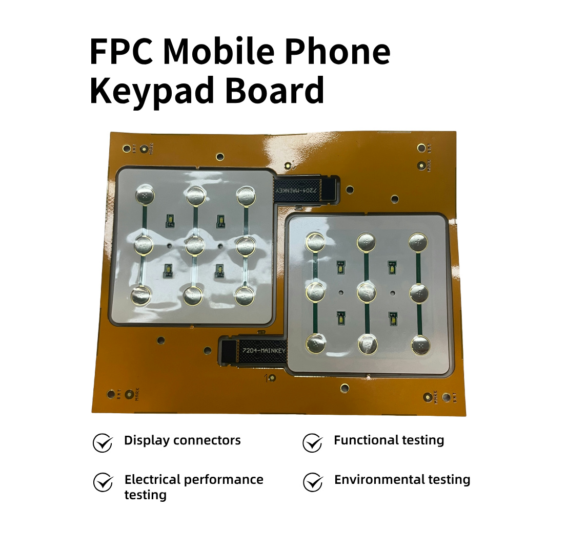 Placa de teclado FPC