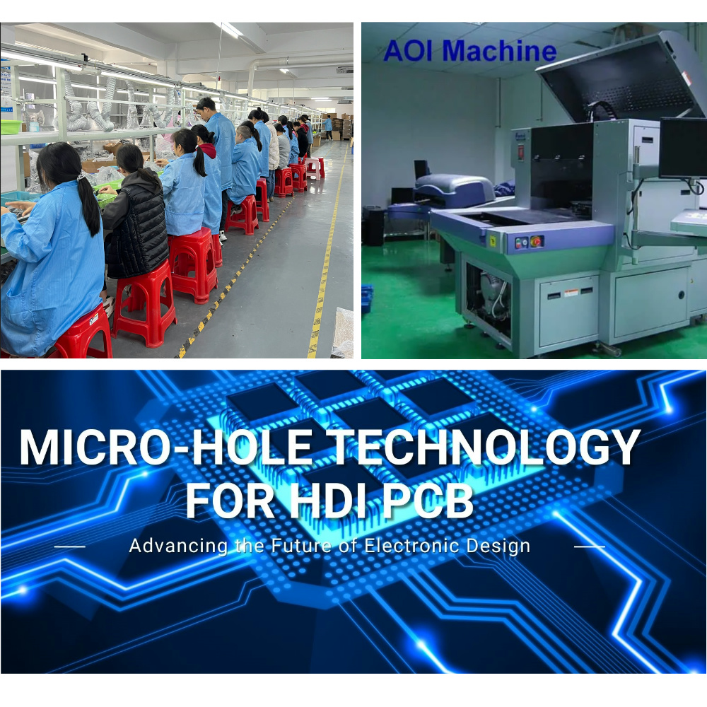 Half-hole gold-plated PCB factory