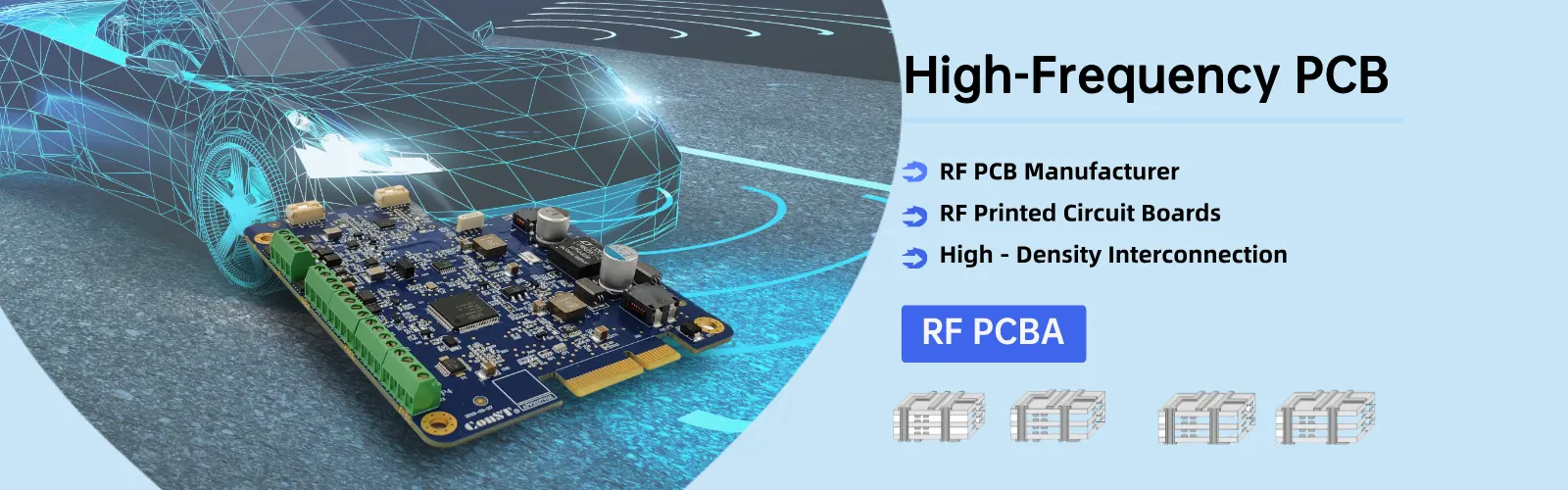Tafla yfir breytur fyrir koparhúðað lagskipt efni úr Arlon