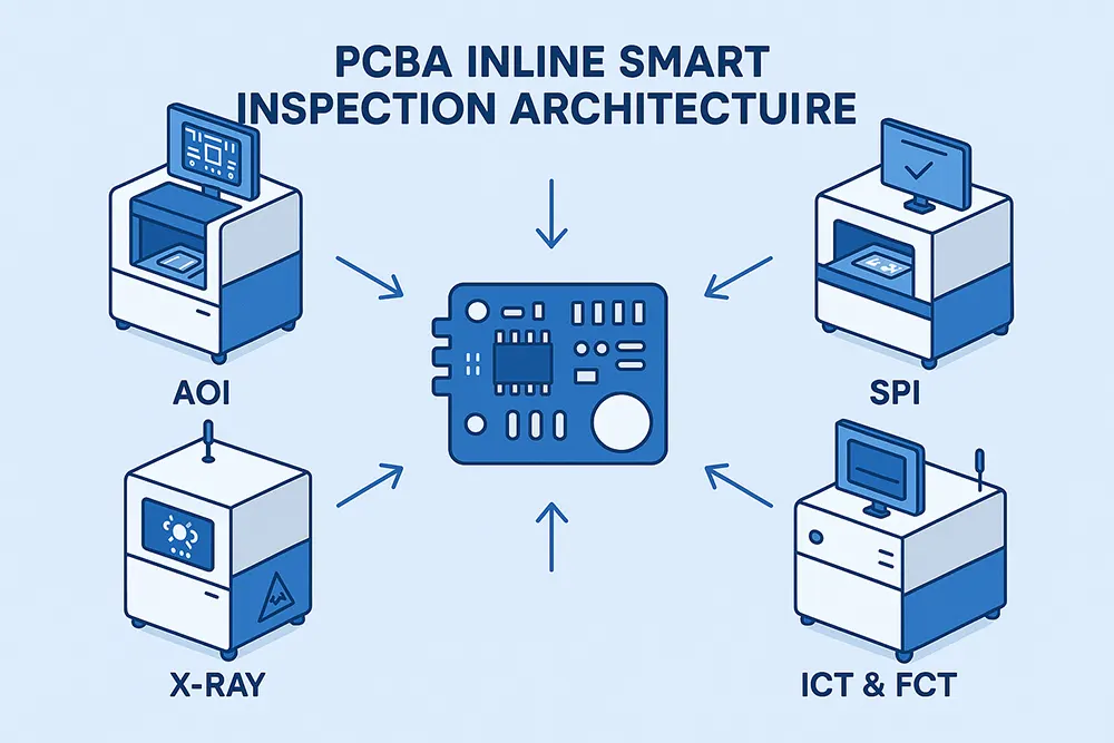 سیستم‌های بازرسی هوشمند PCBA.webp
