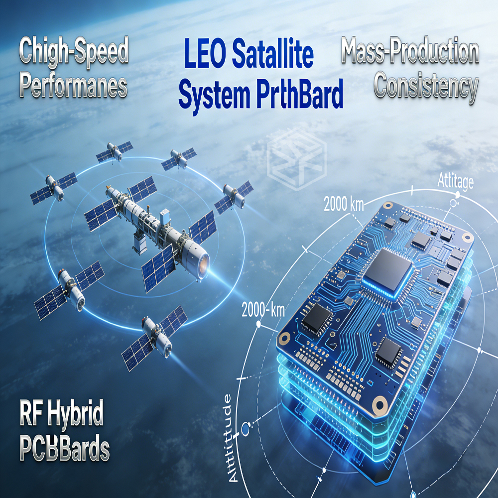 LEO Satellite PCB Requirements: High-Speed Performance & Mass Production Consistency