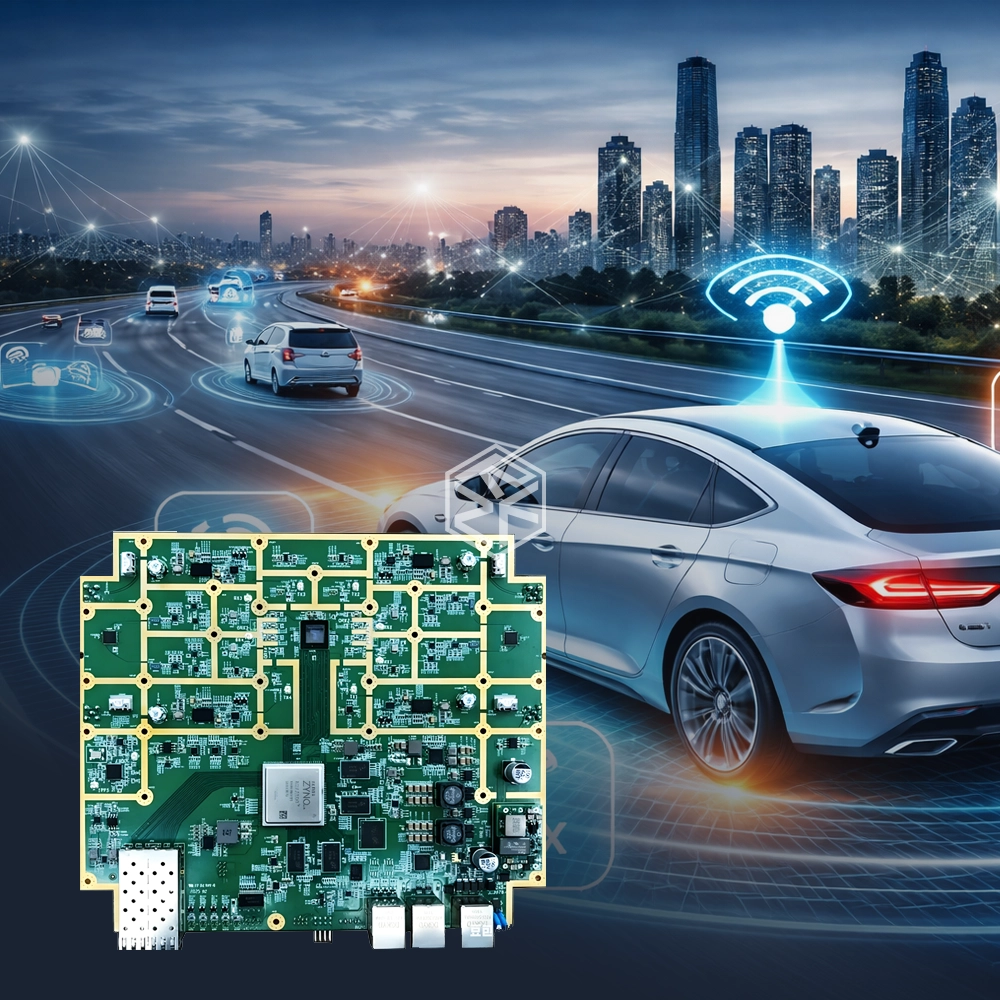 ADAS Millimeter-Wave PCB: Core Design Challenges in 77GHz Automotive Radar Systems
