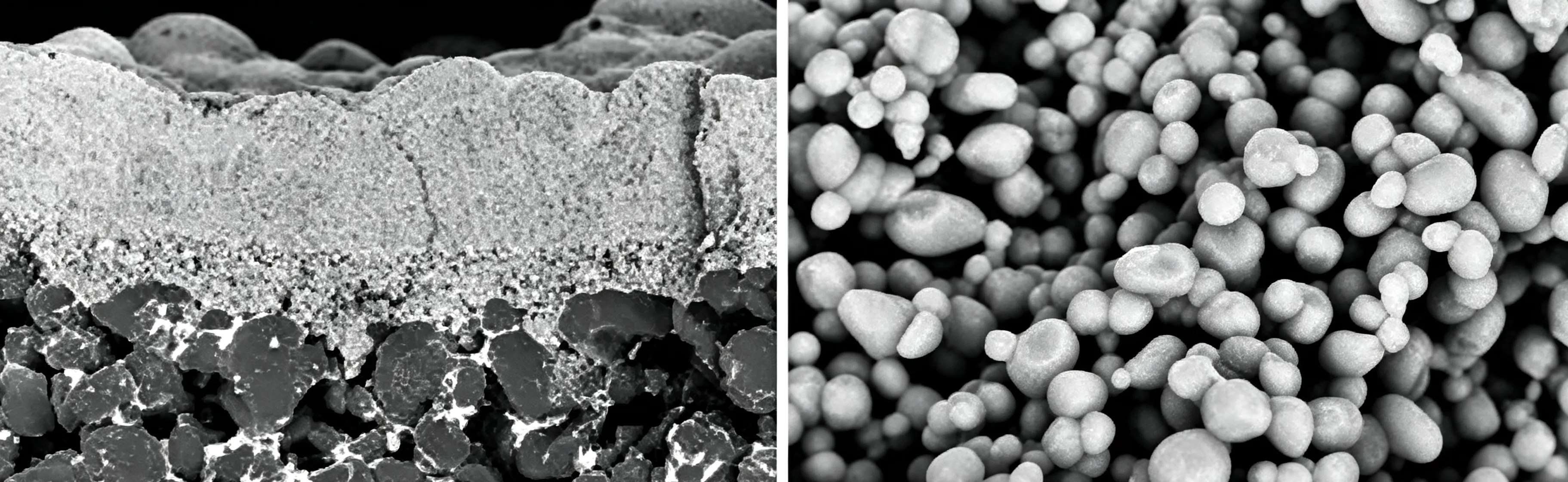 Microscopic grain SEM morphology comparison diagram.webp