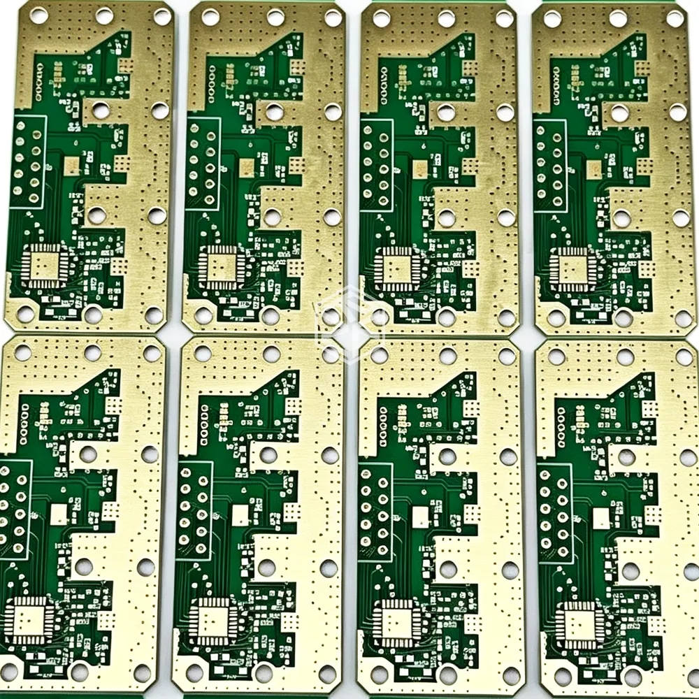 RF PCB Test Fixture Design and De-Embedding Capability
