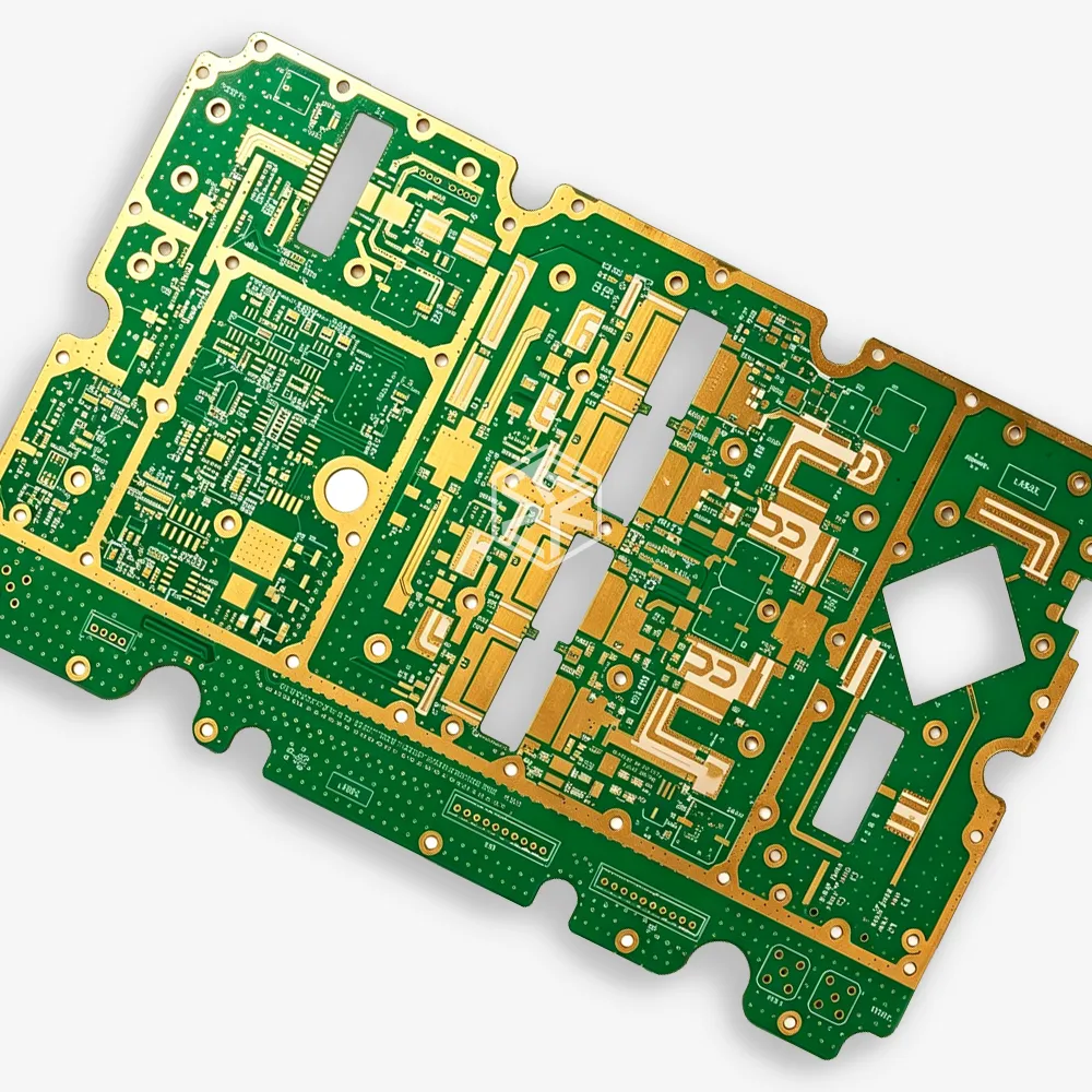 PCB for Inter-Satellite Laser Communication: Mixed Board Design for High-Speed Signals and High-Frequency RF