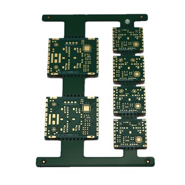 Visokofrekventna hibridna PCB ploča s polurupom i smolnim utikačem | Optimizirano za brze i RF primjene