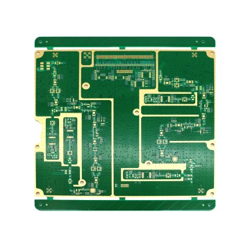 Hibridna mikrovalna RFID PCB: 8-slojni Rogers 4350B Stackup, ENIG završna obrada