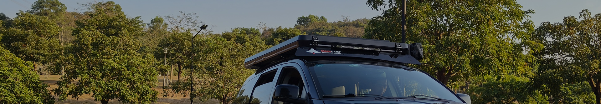 Smarcamp Triangle Roof top Tent Simple Set-Up