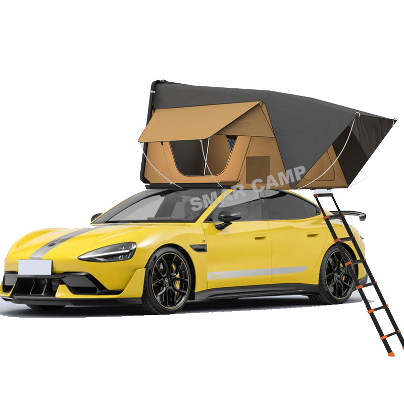 Soft Shell Rooftop Tent-With Roof Rack