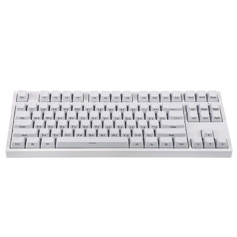 Gaming keyboard Double shot keycap 1.68 million RGB backlight Side laser engr...