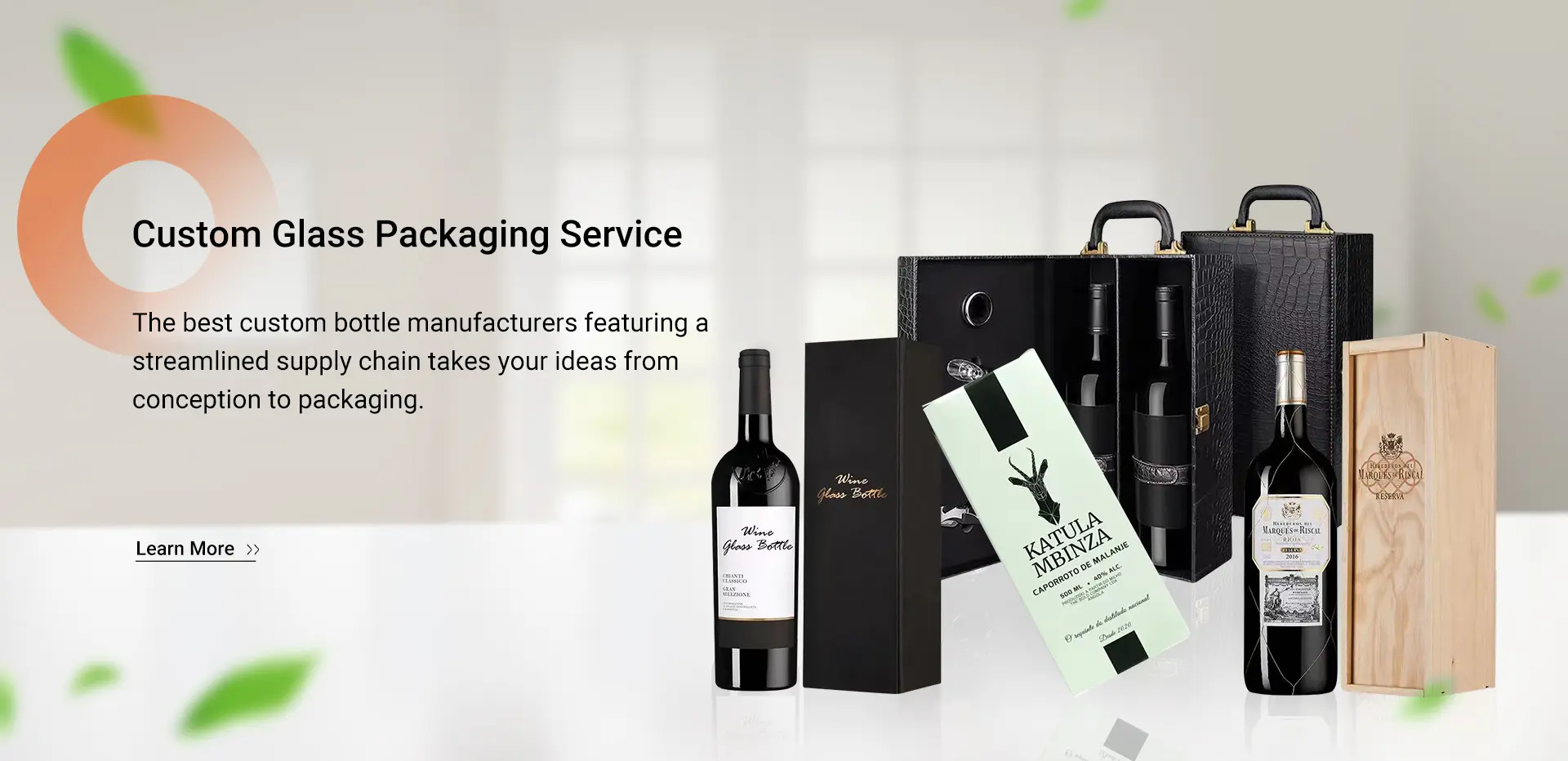 Custom Wine Bottle 750ml Manufacturers