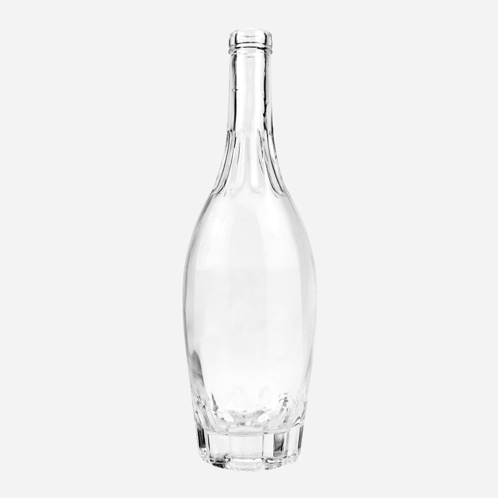 Factory Price 750ml Glass Bottle Bottle Empty Glass Whiskey Vodka Bottle Botellass