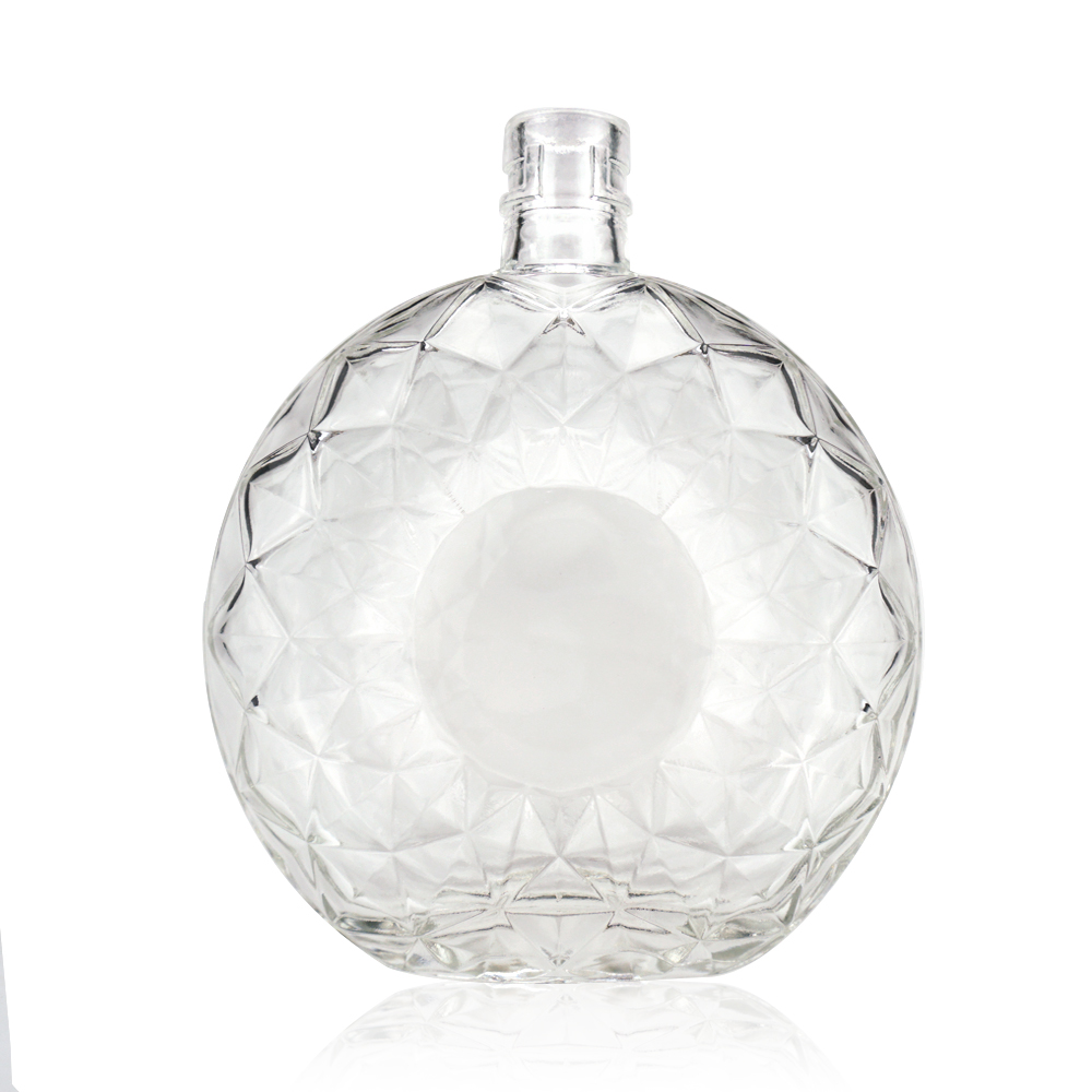 750 ml Wholesale Decanter for Empty Bottle of Glass Bottle of Whisky Wine Bottle Beverage