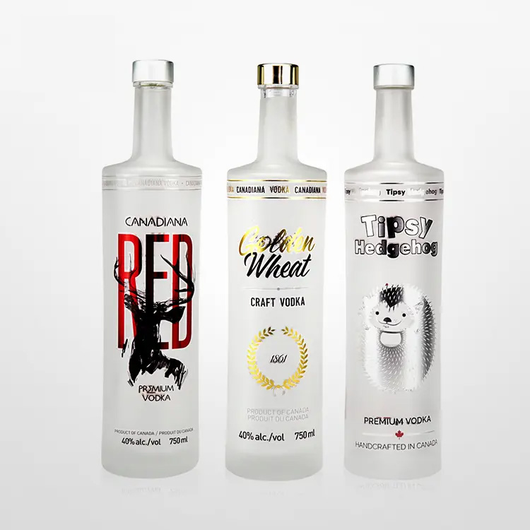custom Factory wholesale empty 500ml 700ml glass liquor bottle with cork 750ml whiskey vodka glass bottle