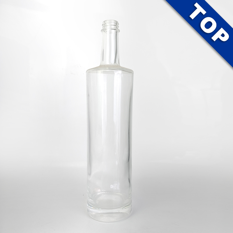 Custom Botella De Tequila 750ml Spirit Glass Bottle Liquor Gin Rum Vodka With Screw Lid