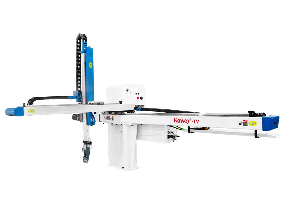 3 Axis Full Servo Double-Stage Single-Arm Injec...