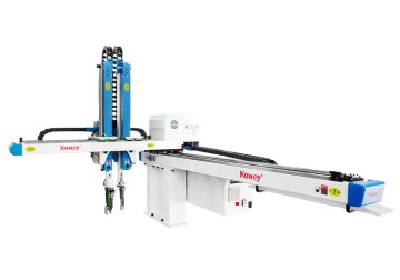 Light 5 Axis Double Stage And Double Arm Injection Robot