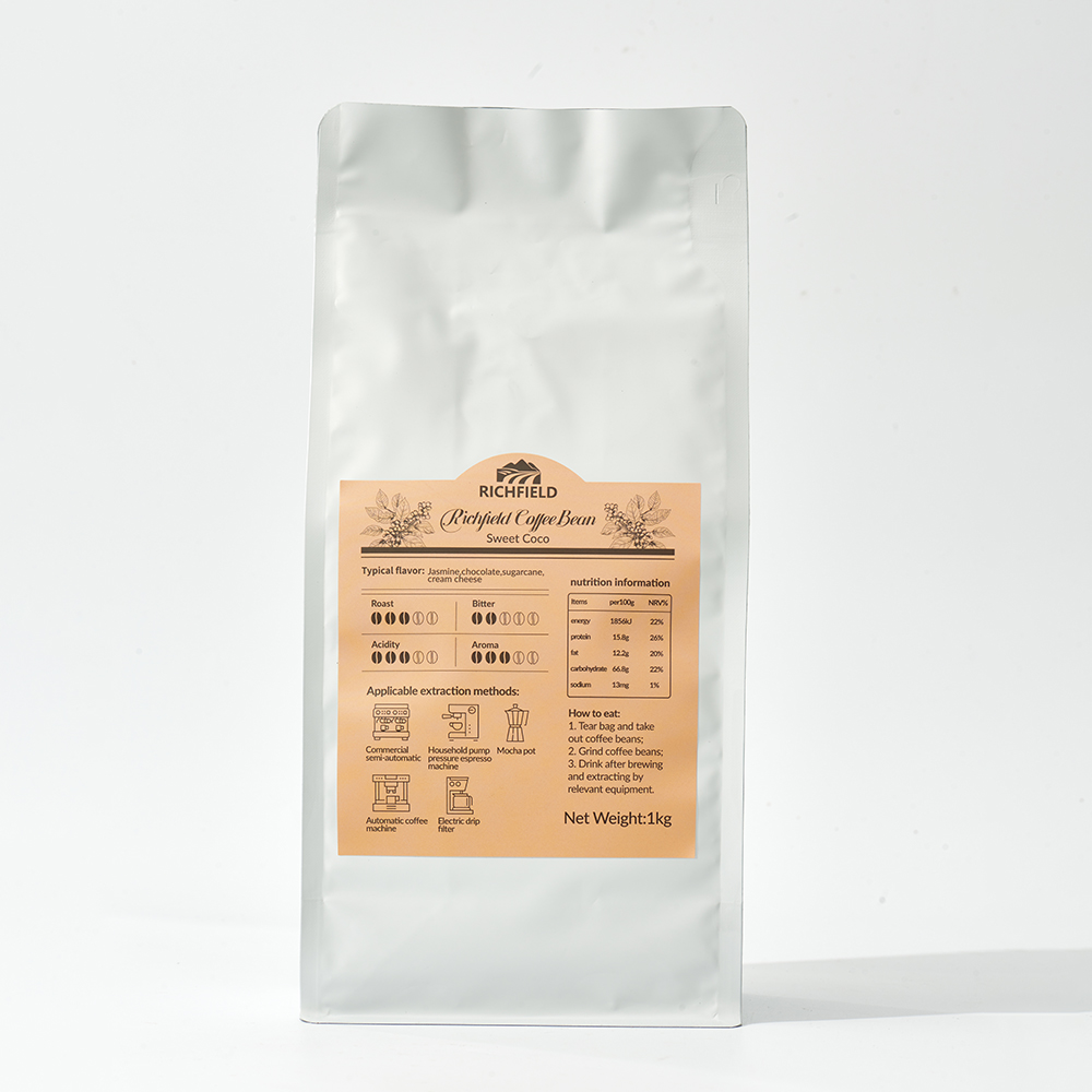 Coffee bean Ethiopia Wild Rose Sundried