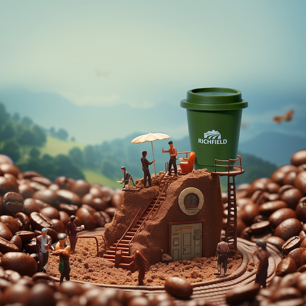 Freeze Dried Coffee Americano Colombia