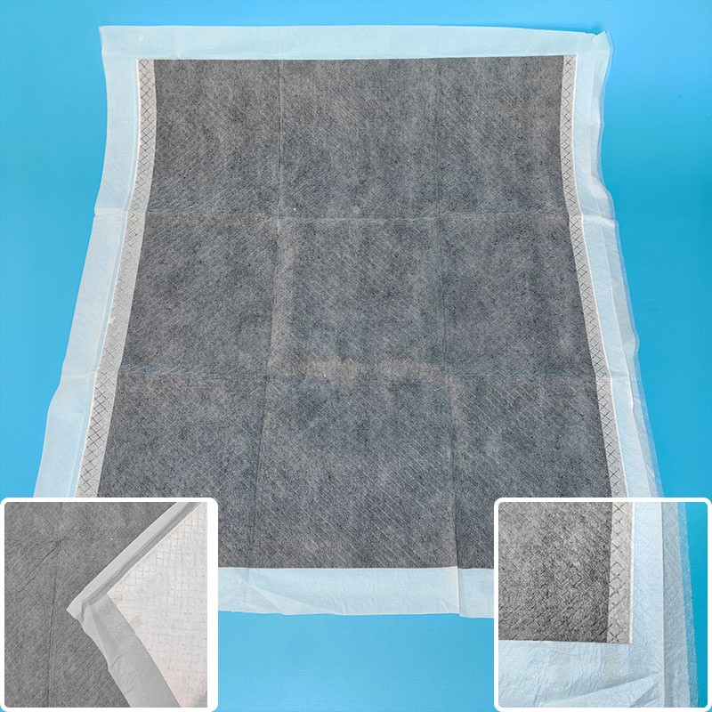CCUPB Spunbond Top Layer PE Back Sheet Training Pads with Carbon Paper