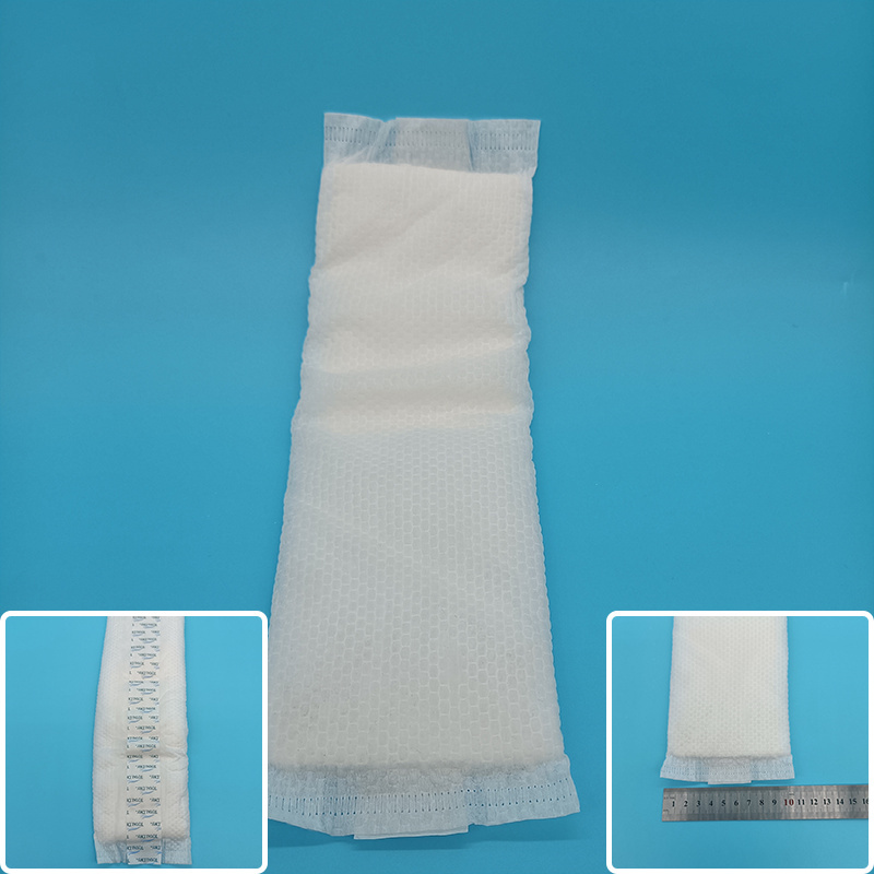 CCMPZ 330mm Disposable Pregnancy Pad Hot-air Nonwoven Topsheet with Back Sticker