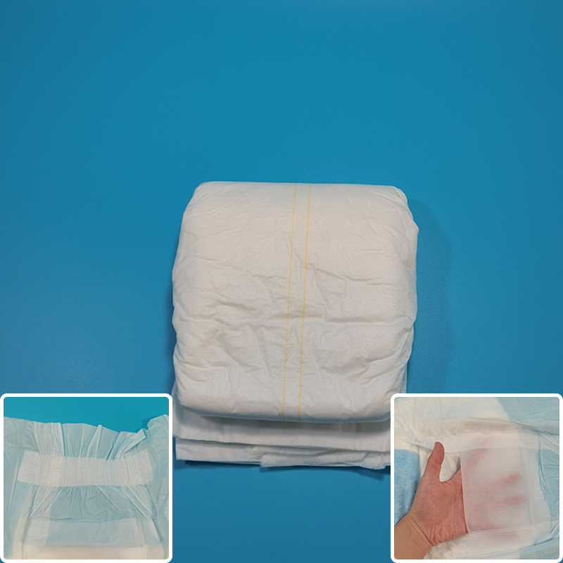 CCADF123 Customized Adult Diapers with ADL Elastic Waistband Back Leakguard