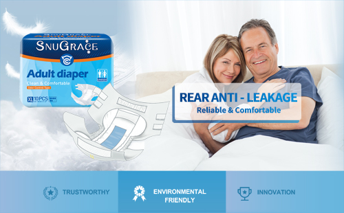How do adult diapers comprehensively safeguard the comfortable experience of users?