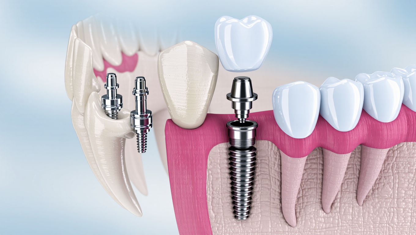 Dental Implant System For Replacing Missing Teeth