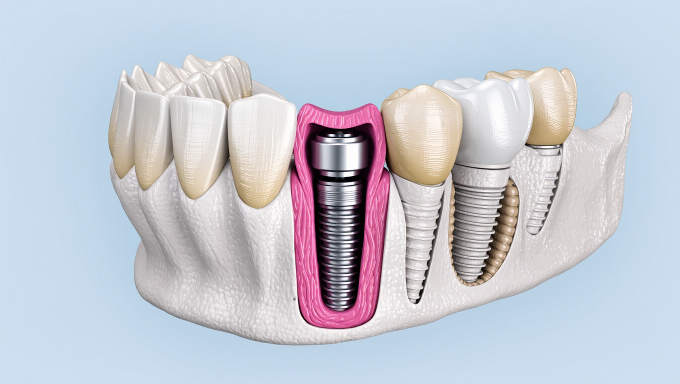 Tissue Level Dental Implant For Replacing Missing Teeth