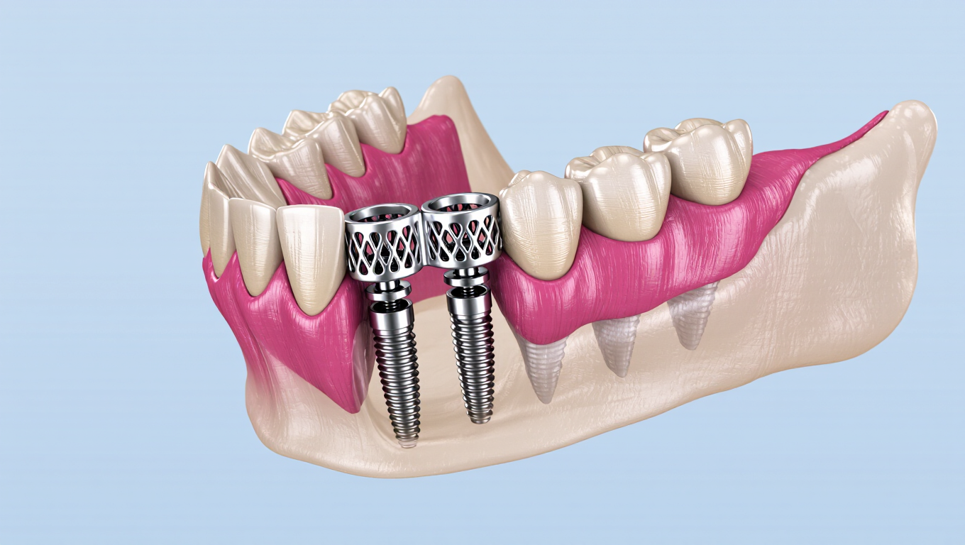 Subperiosteal Implant For Replacing Missing Teeth